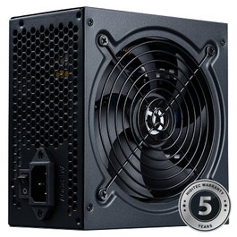 HIDITEC Fuente de Alimentación RL550 550W ATX 80 Plus Bronze, Ventilador 120mm Silencioso, Cables Planos, Protecciones OVP/UVP/OPP, 5 Años Garantía - PSU010034